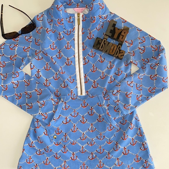 Lilly Pulitzer Jackets & Blazers - 🌴LILLY PULITZER ‘Skipper’ Popover Jacket in Anchors Away Print